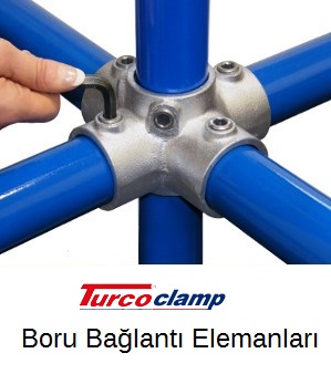 Turcoclamp Korkuluk Bağlantı Fitingleri